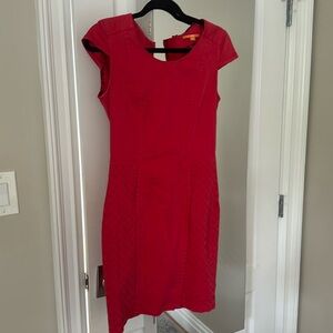 BOSS red party dress